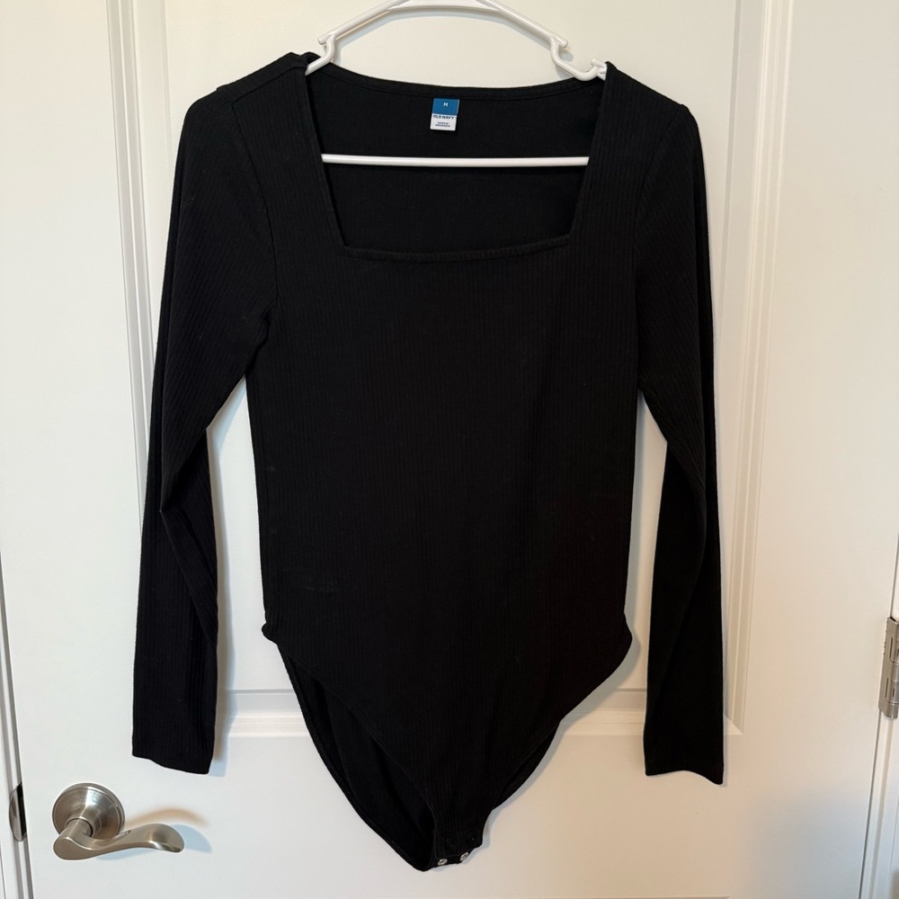 Old Navy Classic Black Bodysuit